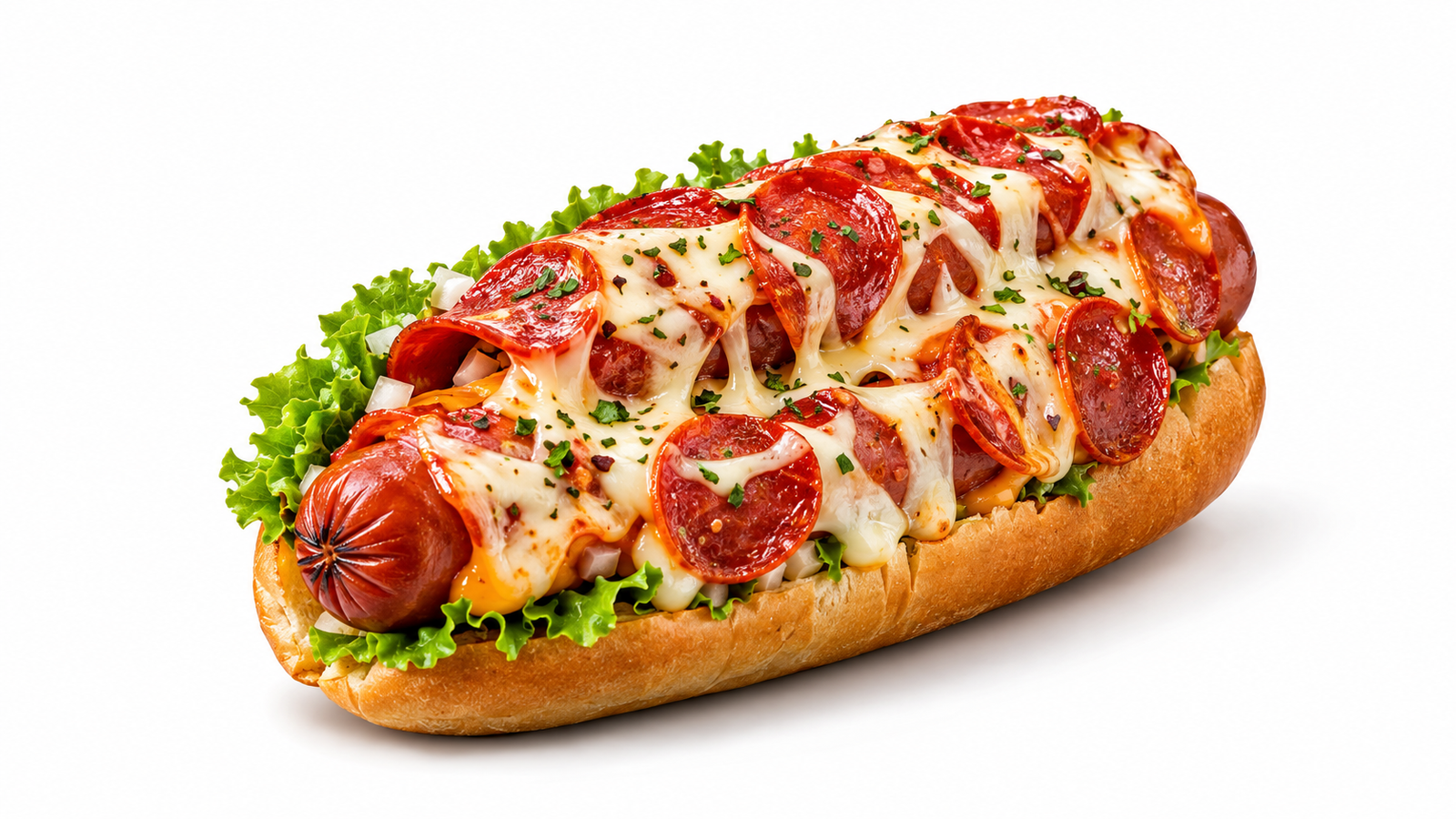 Pepperoni Hot Dog
